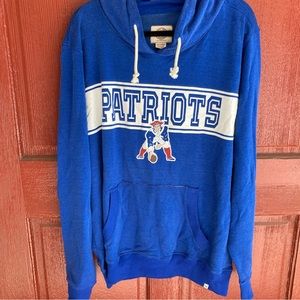 Blue New England Patriots Hoodie